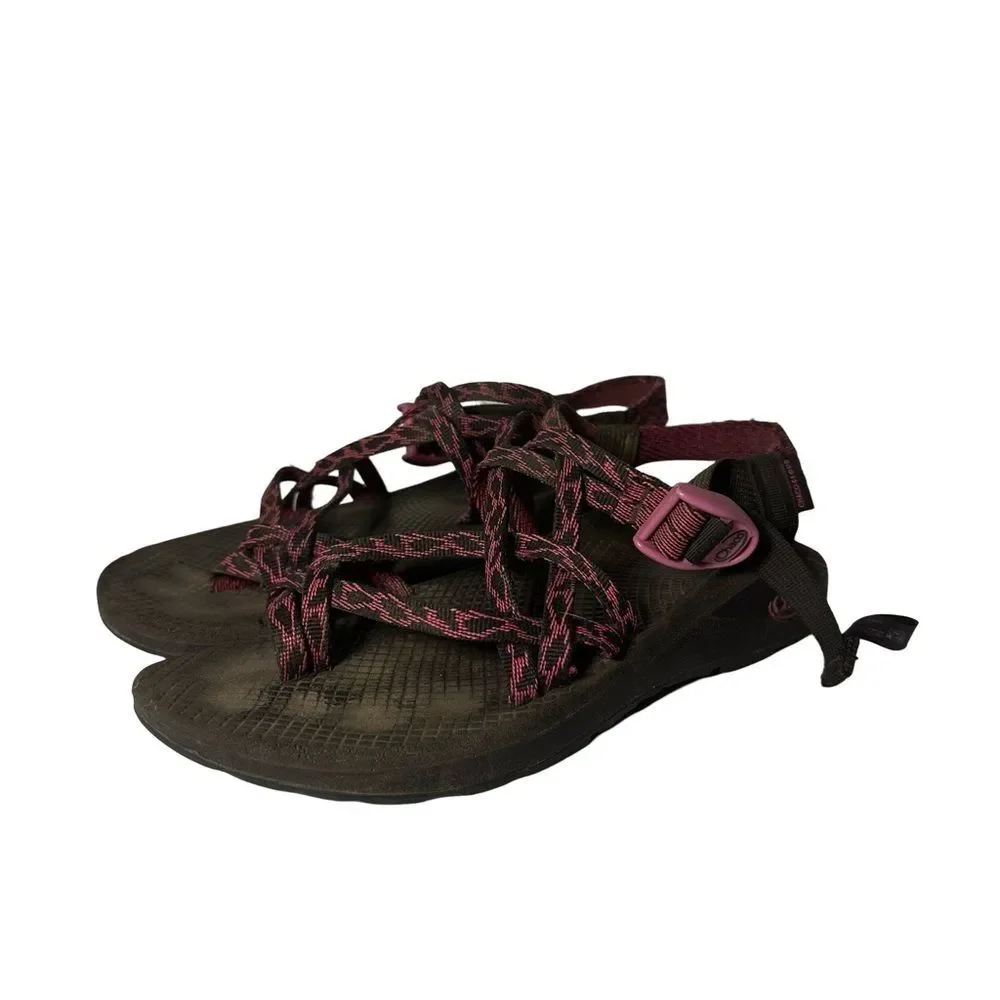 Chaco Womens ZCloud X2 Foliole Magenta Pink Black Sport Sandals Shoes